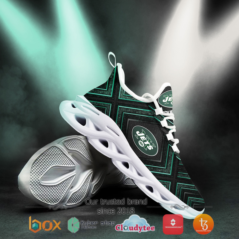 New York Jets Personalized Custom Clunky max soul Sneaker 3 Personalized New York Jets Custom Clunky max soul shoes 1 2