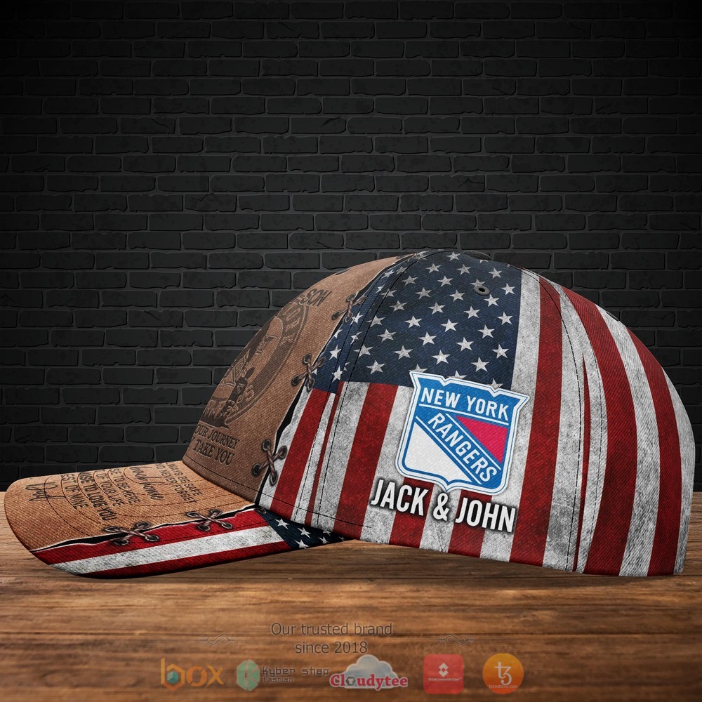 Personalized New York Rangers NHL To My Son Custom Cap 1 2