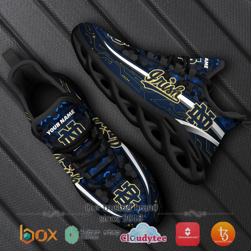 Personalized Notre Dame Fighting Irish Football Team Max Soul Clunky Sneaker