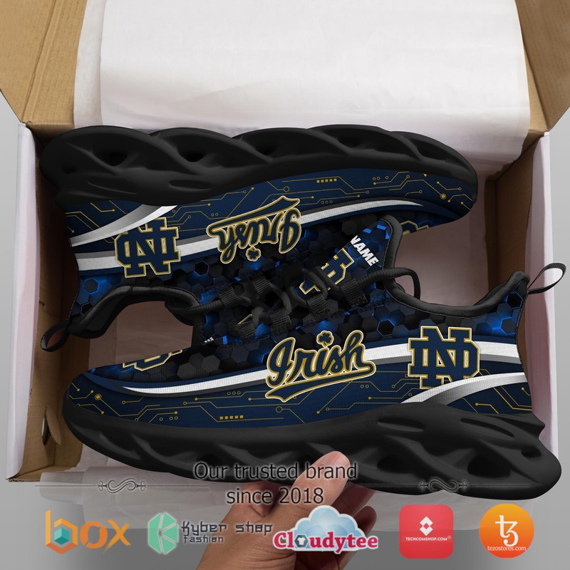 Personalized Notre Dame Fighting Irish Football Team Max Soul Clunky Sneaker 2 Personalized Notre Dame Fighting Irish Football Team Max Soul Clunky Sneaker 1
