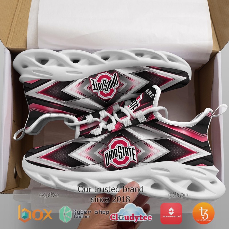 Personalized Ohio State Buckeyes Sport Shoes Max Soul Clunky Sneaker