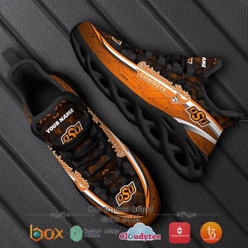 Personalized Oklahoma State Cowboys Football Team Clunky Max Soul Shoes