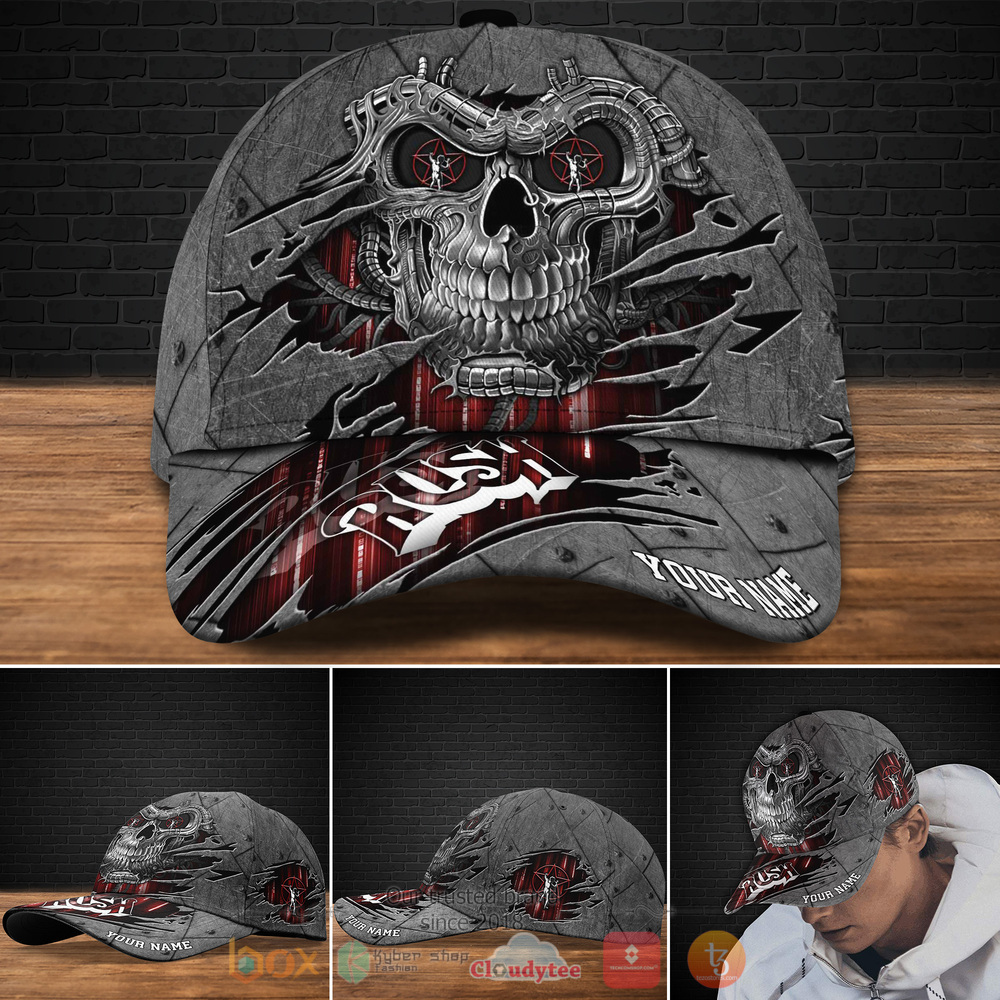 Personalized RUSH Skull Custom cap