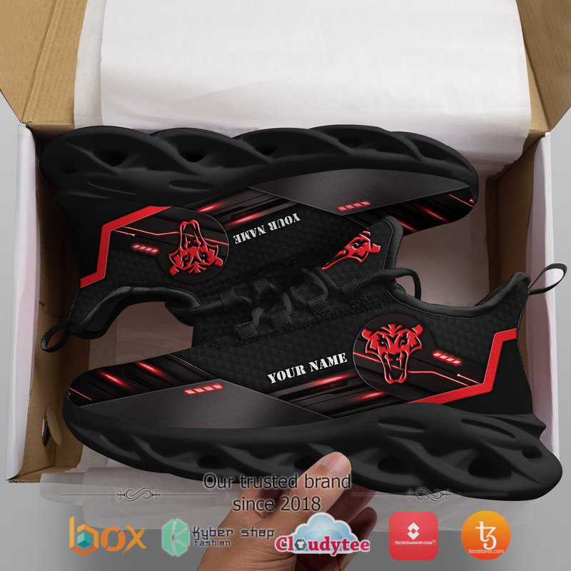 Personalized SAME Tractors Tractor Shoes Custom Black Clunky Max Soul Shoes 1