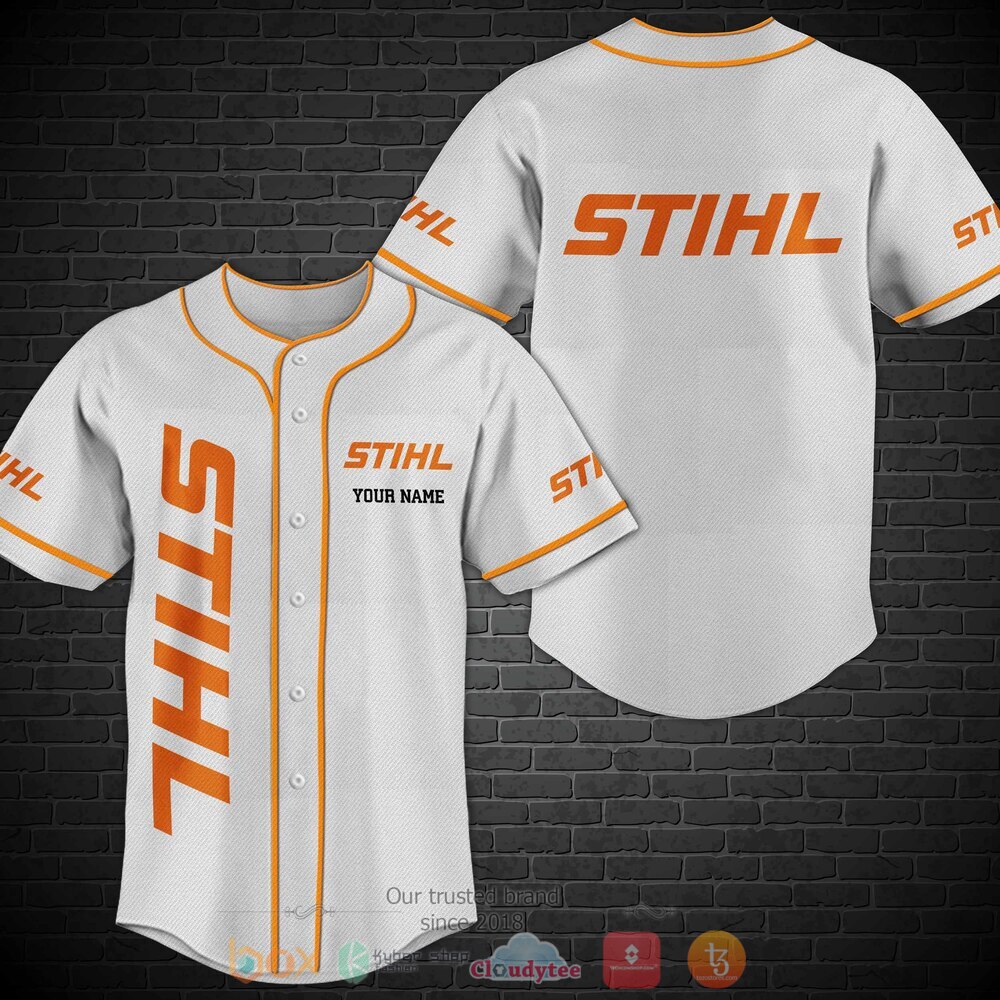 Personalized STIHL custom baseball jersey