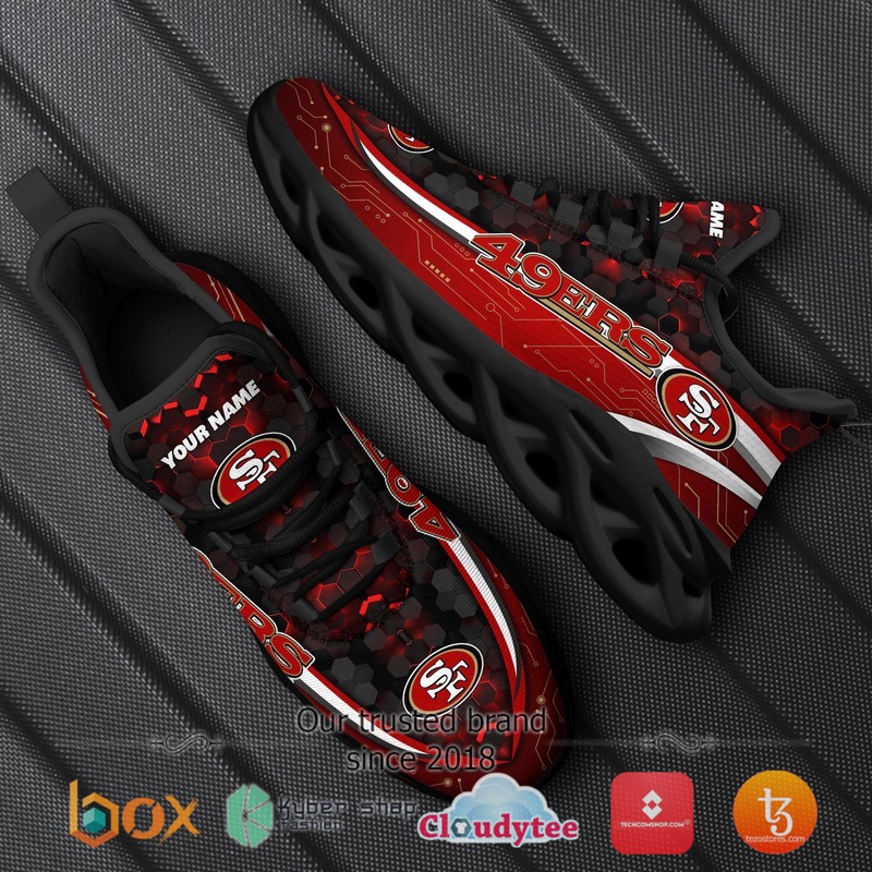 Personalized San Francisco 49ers Football Team Max Soul Clunky Sneaker 8 Personalized San Francisco 49ers Football Team Max Soul Clunky Sneaker