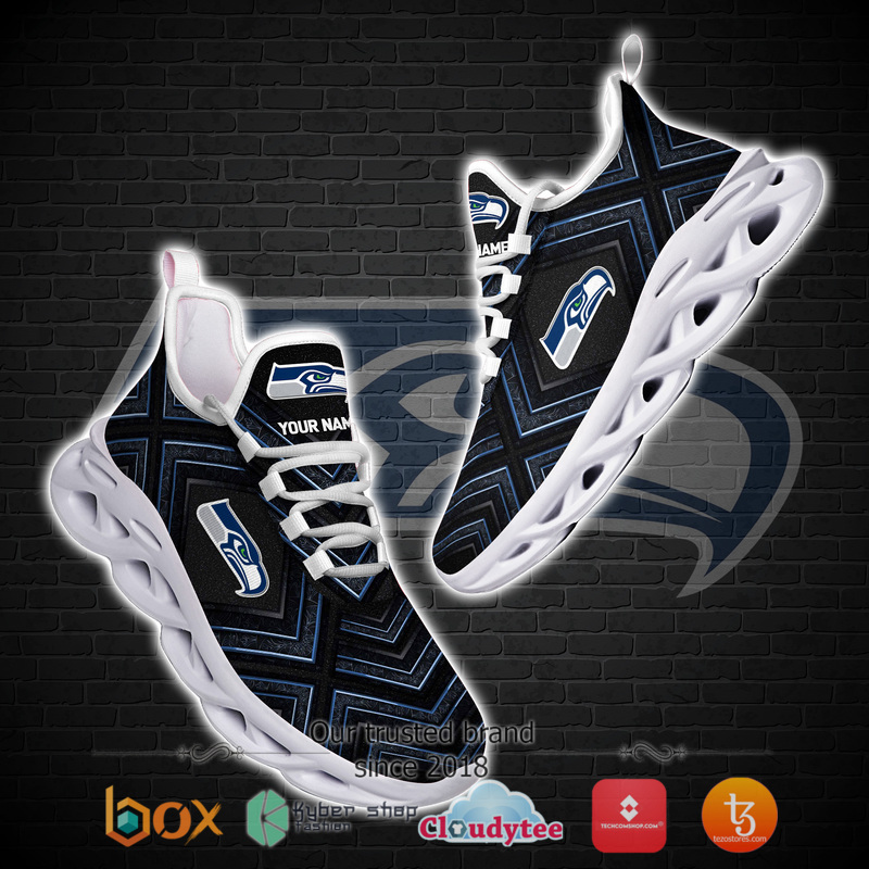 Personalized Seattle Seahawks Custom Clunky max soul shoes 1 2 3 4 5
