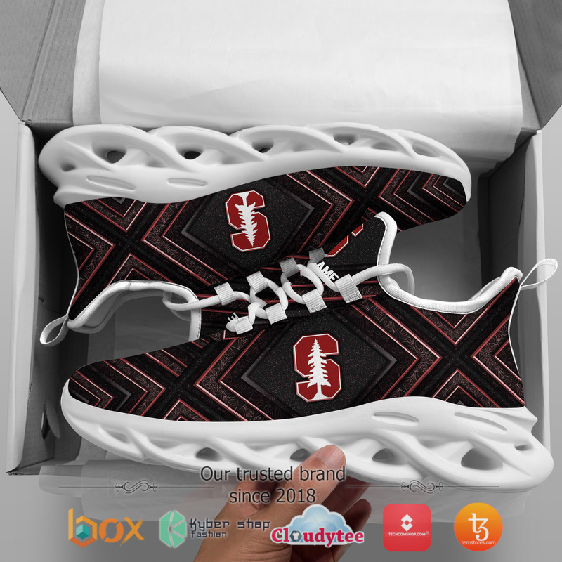 Personalized Stanford Cardinal Custom Clunky max soul shoes