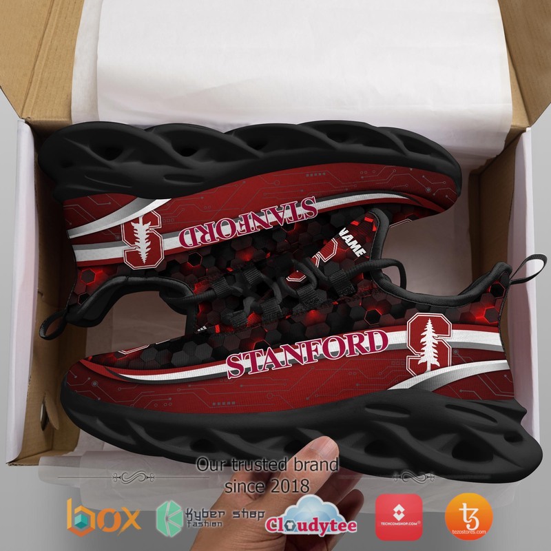 Stanford Cardinal Football Team Personalized Clunky Max Soul Sneaker 2 Personalized Stanford Cardinal Football Team Clunky Max Soul Shoes 1