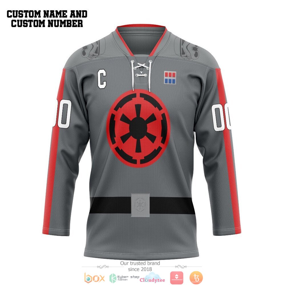 Personalized Star Wars Empire custom hockey jersey