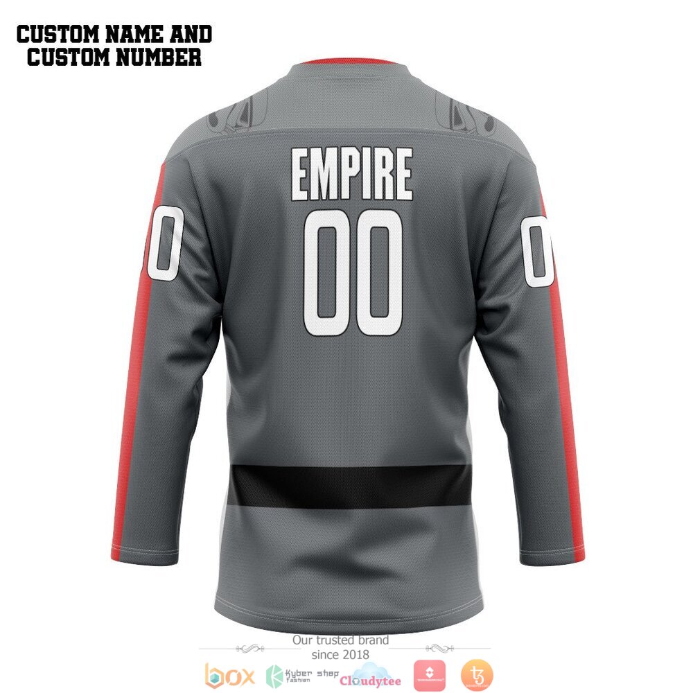Star Wars Empire custom Personalized hockey jersey 2 Personalized Star Wars Empire custom hockey jersey 1