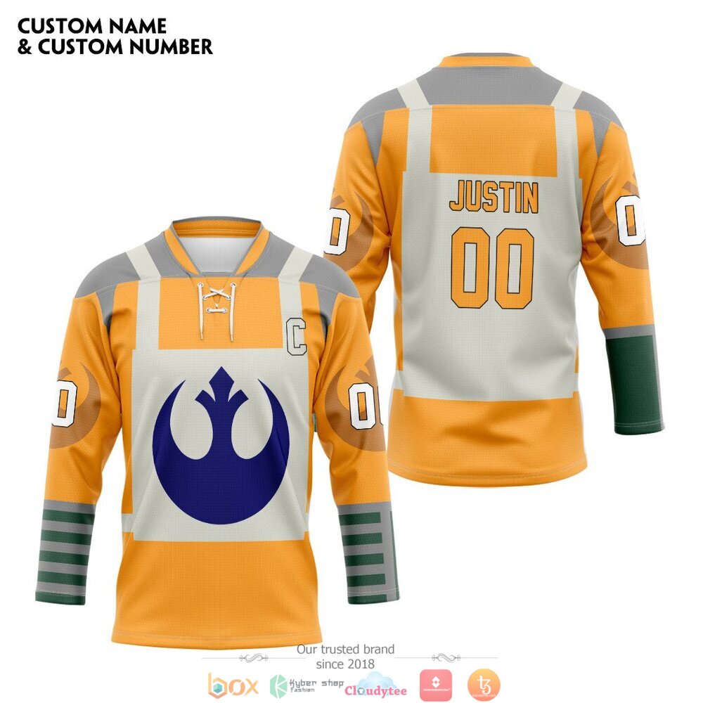 Star Wars The Rebel Alliance custom Personalized hockey jersey 3 Personalized Star Wars The Rebel Alliance custom hockey jersey 1 2