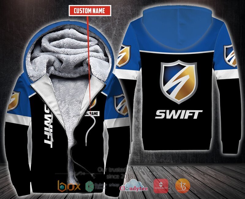 Personalized Swift Transportation Fleece Hoodie