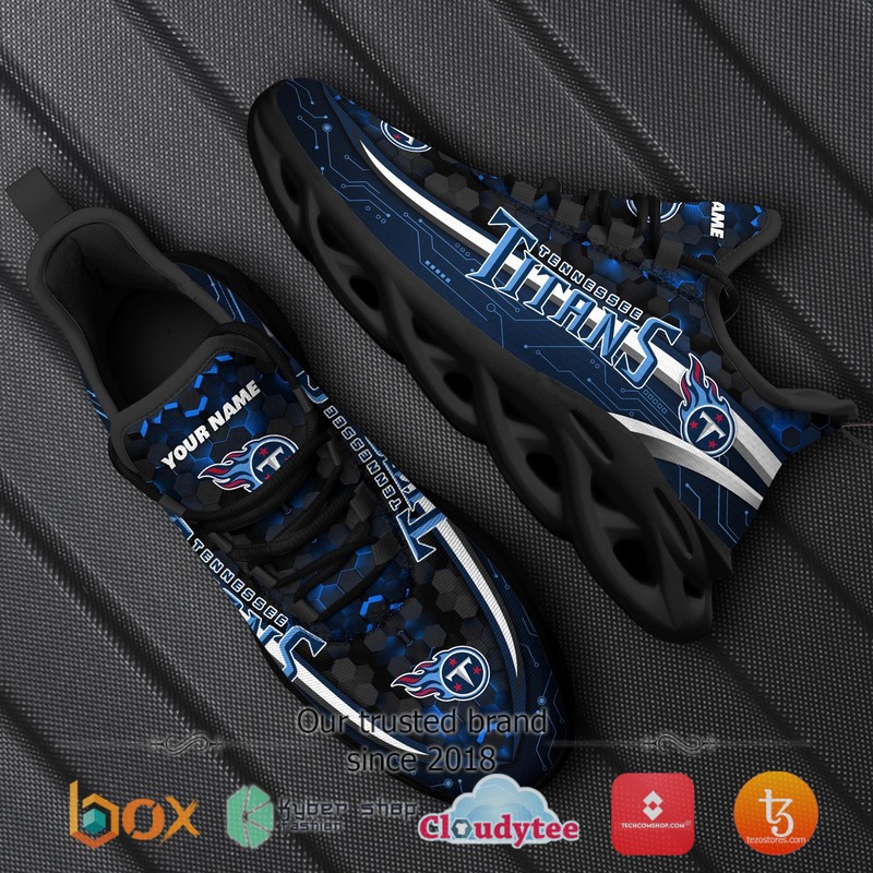 Personalized Tennessee Titans Football Team Max Soul Clunky Sneaker 9 Personalized Tennessee Titans Football Team Max Soul Clunky Sneaker