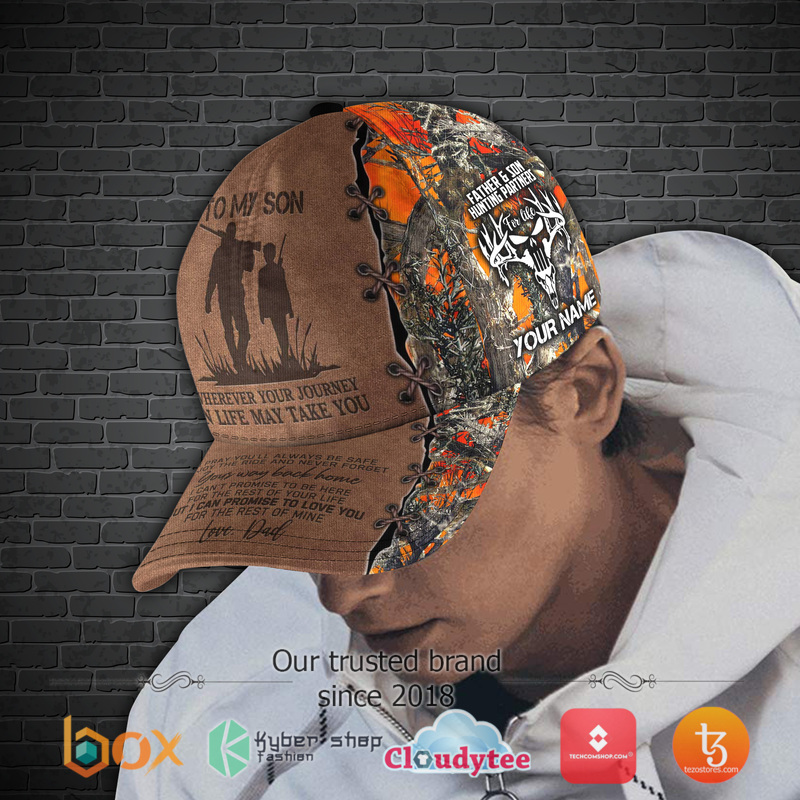 Personalized To my son Where your journey in life may take you cap 1 2 3