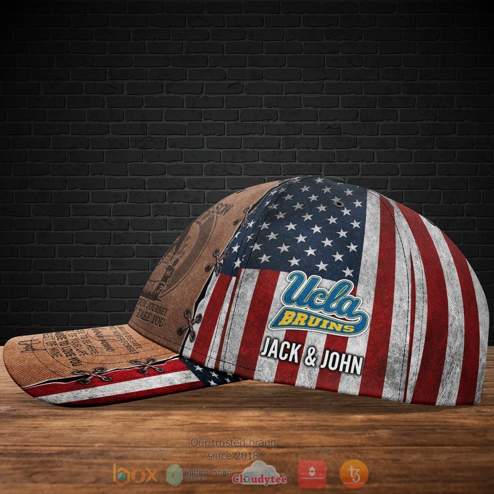 Personalized To My Son UCLA Bruins Custom hat Cap 3 Personalized UCLA Bruins To My Son Custom Cap 1 2