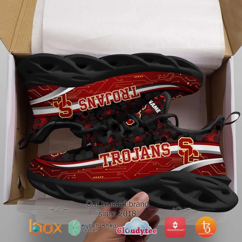 USC Trojans Football Team Personalized Clunky Max Soul Sneaker 2 Personalized USC Trojans Football Team Clunky Max Soul Shoes 1