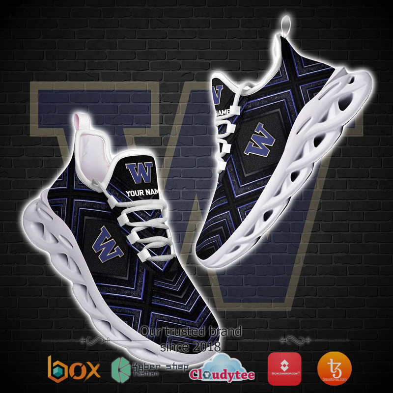 Personalized Washington Huskies Custom Clunky max soul shoes 1 2 3 4 5