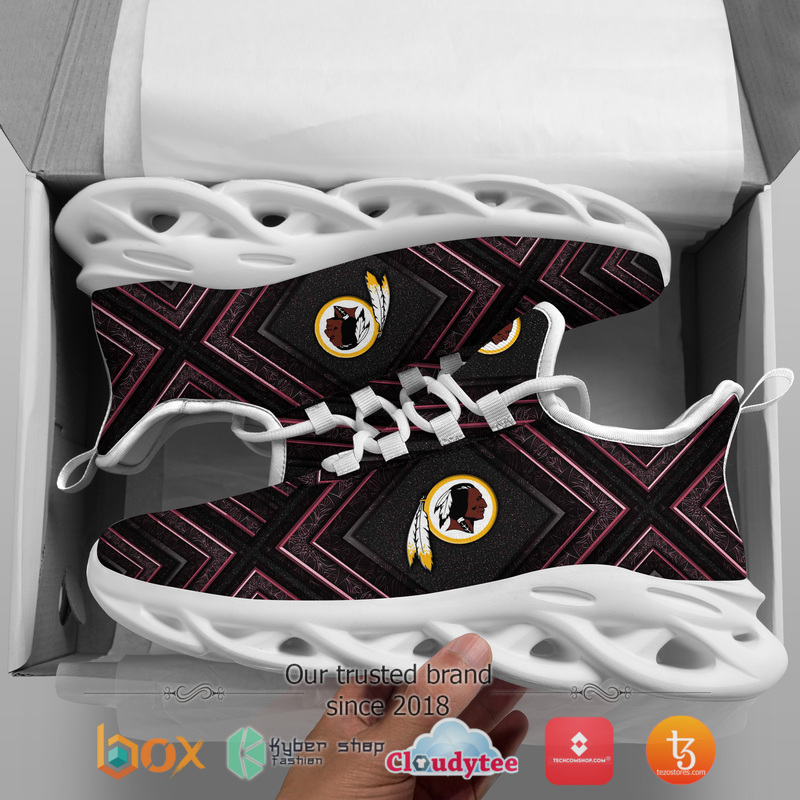 Personalized Washington Redskins Custom Clunky max soul shoes
