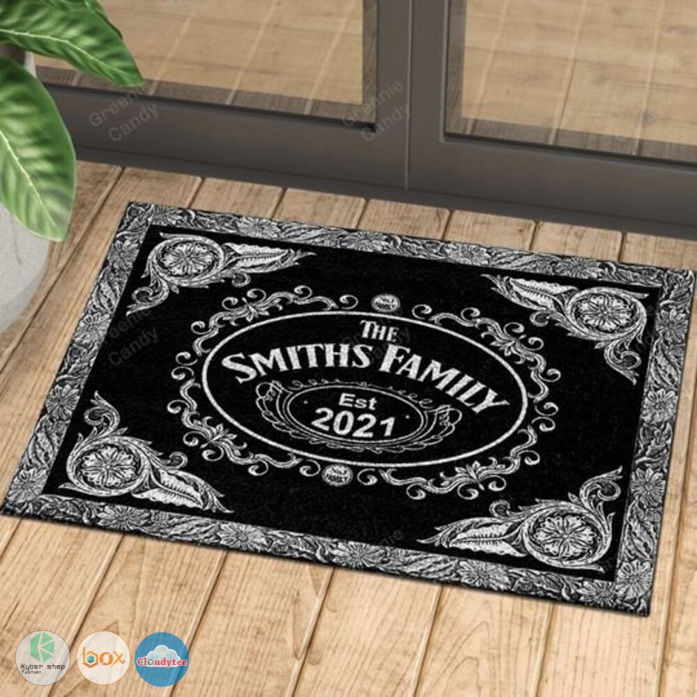 Personalized Whisky custom doormat