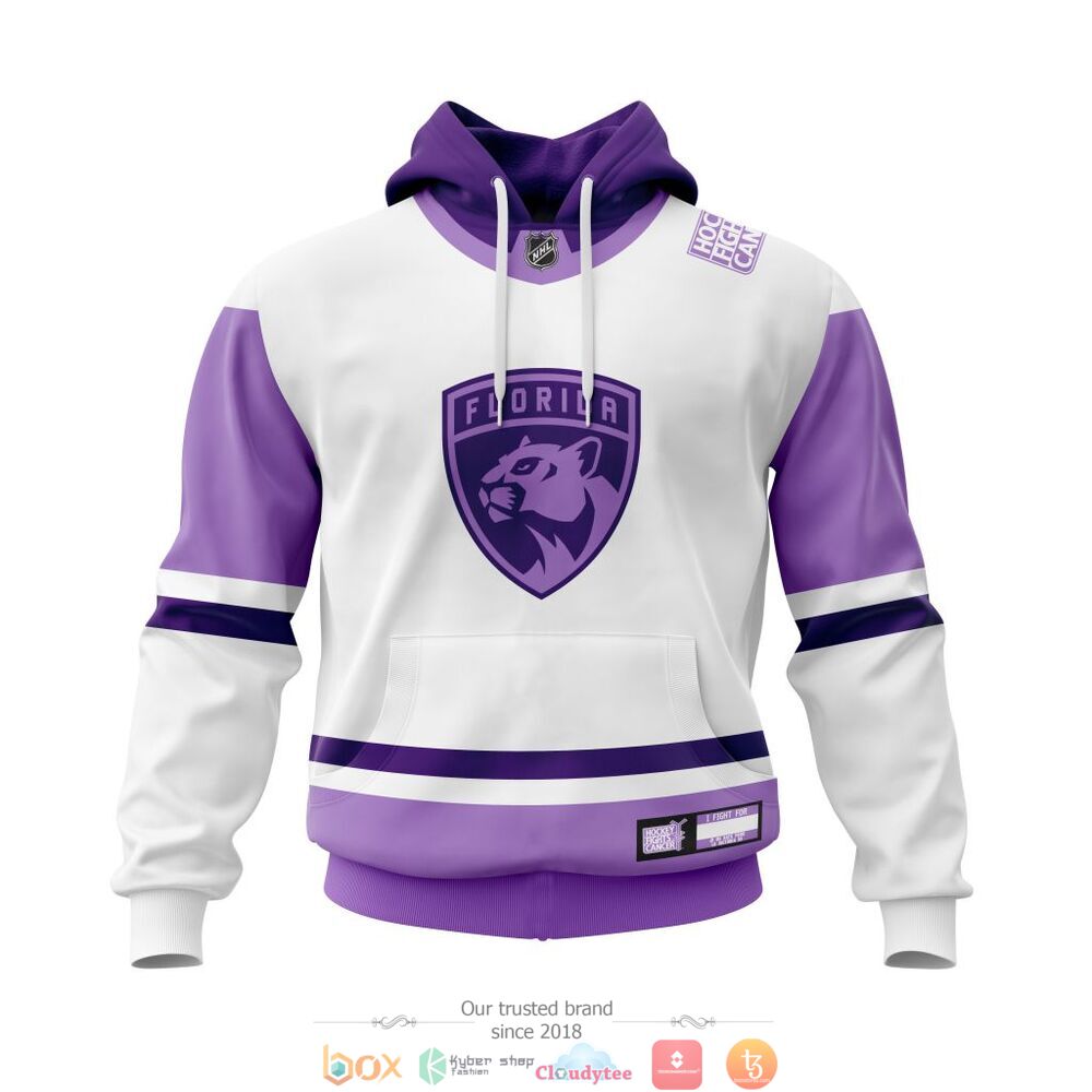 Personlaized Florida Panthers Hockey Fight Cancer custom jersey shirt, hoodie 1 Personlaized Florida Panthers NHL Hockey Fight Cancer custom 3d shirt hoodie