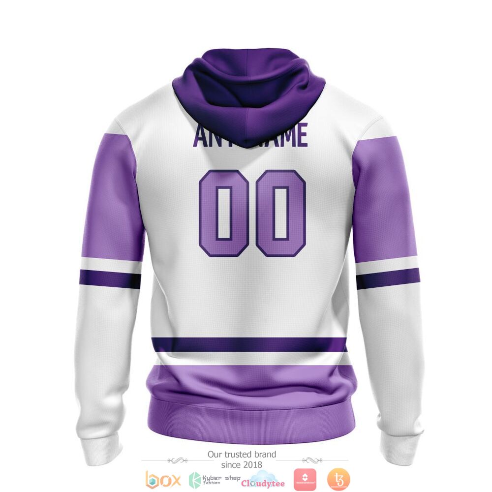 Personlaized Los Angeles Kings Hockey Fight Cancer custom jersey shirt, hoodie 3 Personlaized Los Angeles Kings NHL Hockey Fight Cancer custom 3d shirt hoodie 1 2