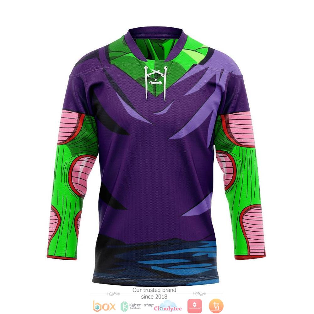 Dragon Ball Piccolo hockey jersey 1 Piccolo Dragon Ball hockey jersey