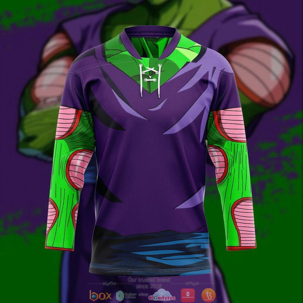 Dragon Ball Piccolo hockey jersey 3 Piccolo Dragon Ball hockey jersey 1 2