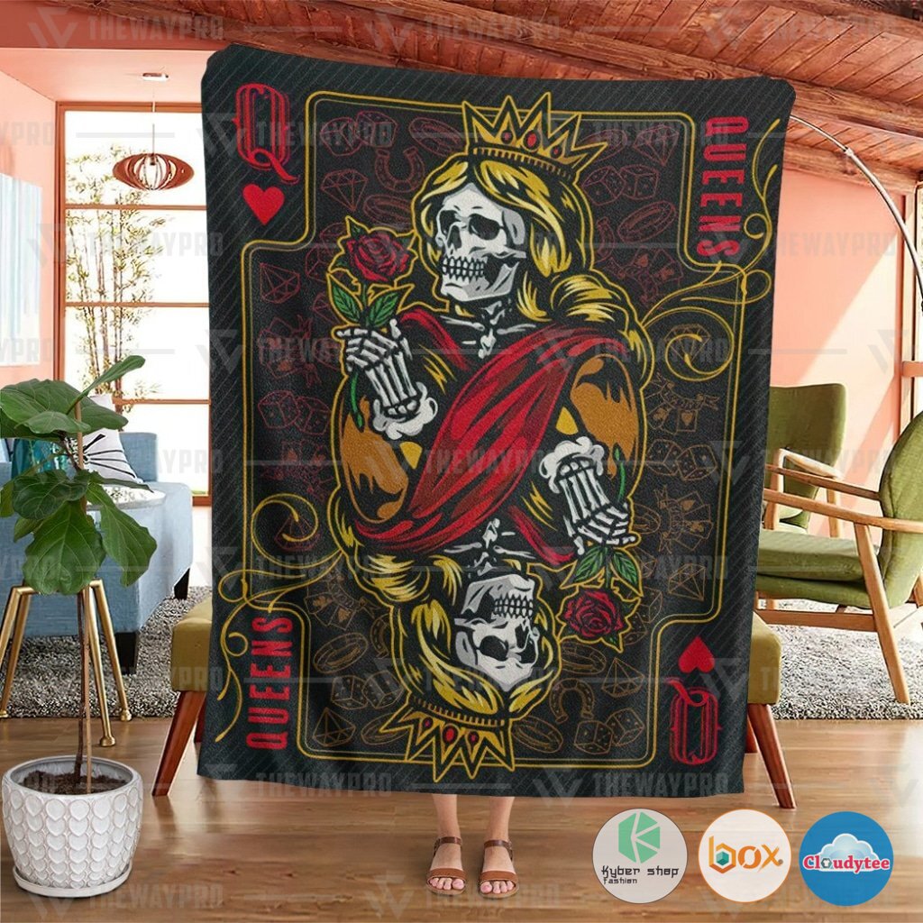 Playing Cards The Queen Blanket 4 Playing Cards The Queen Blanket 1 2 3