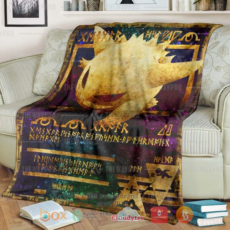 Pokemon Ancient Gengar Blanket