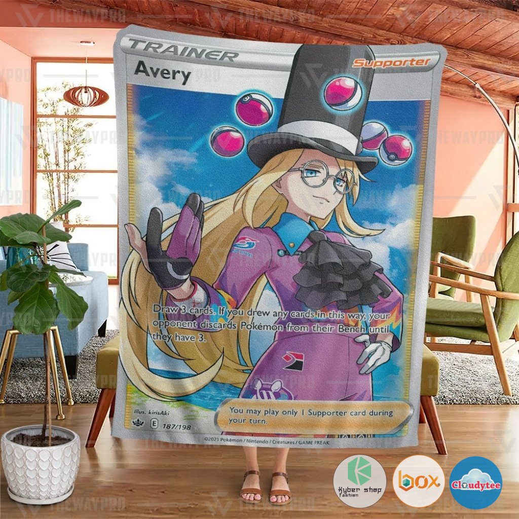 Pokemon Avery Trainer Blanket 4 Pokemon Avery Trainer Blanket 1 2 3