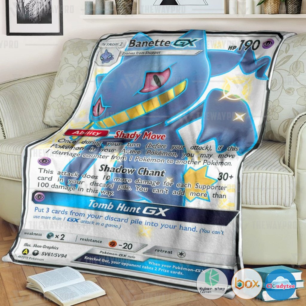 Pokemon Banette-GX Celestial Storm Blanket 8 Pokemon Banette GX Celestial Storm Blanket