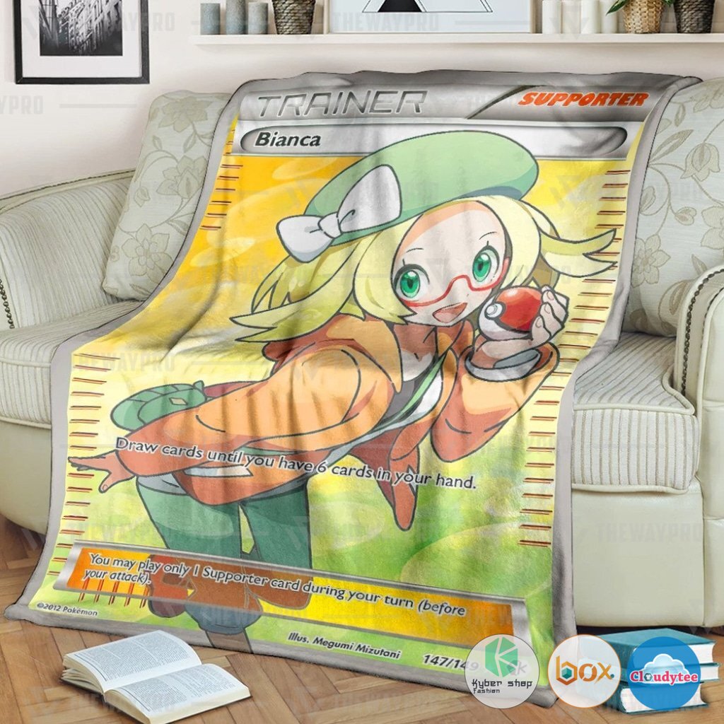 Pokemon Bianca Trainer Blanket