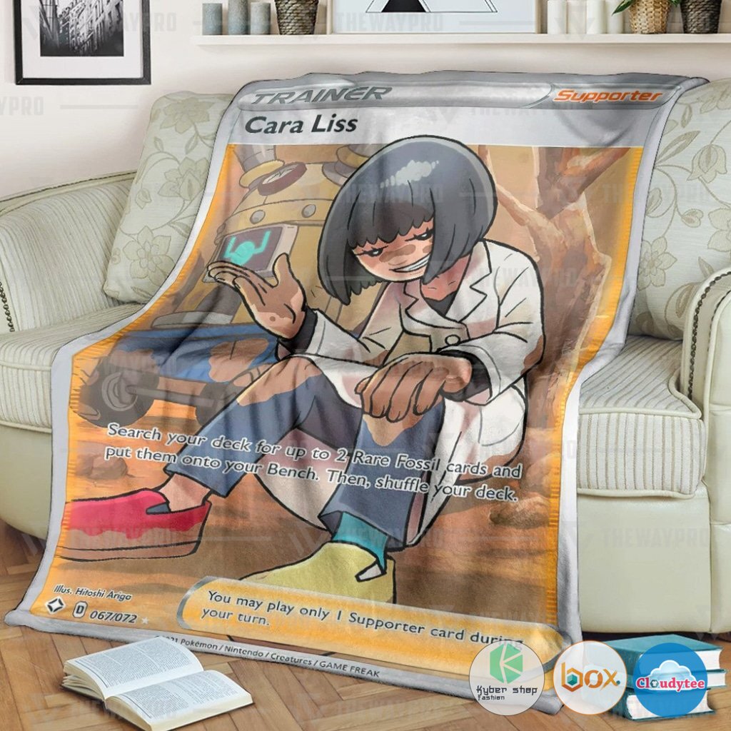 Pokemon Cara Liss Shining Fates Trainer Blanket