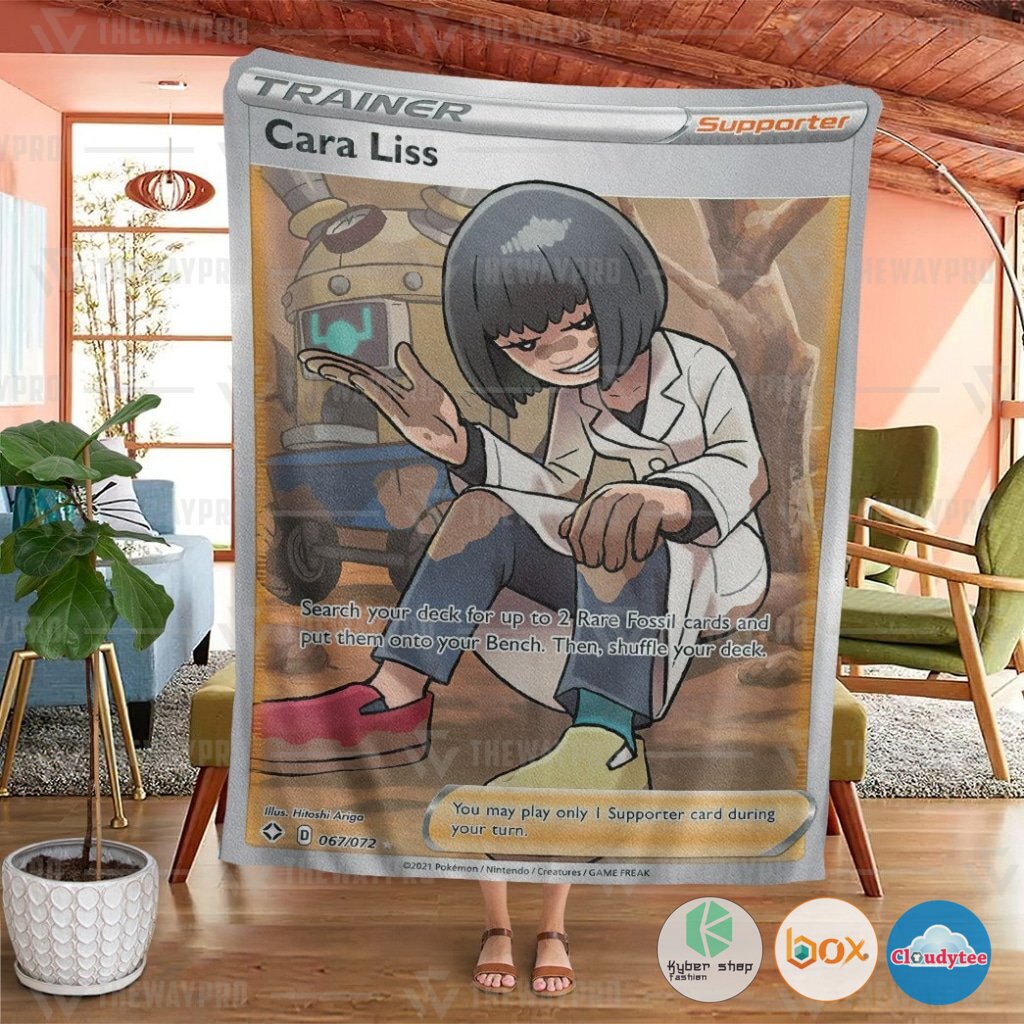 Pokemon Cara Liss Shining Fates Trainer Blanket 4 Pokemon Cara Liss Shining Fates Trainer Blanket 1 2 3
