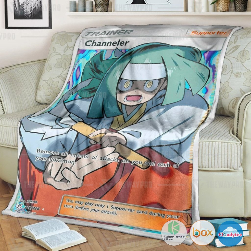 Pokemon Channeler Trainer Blanket