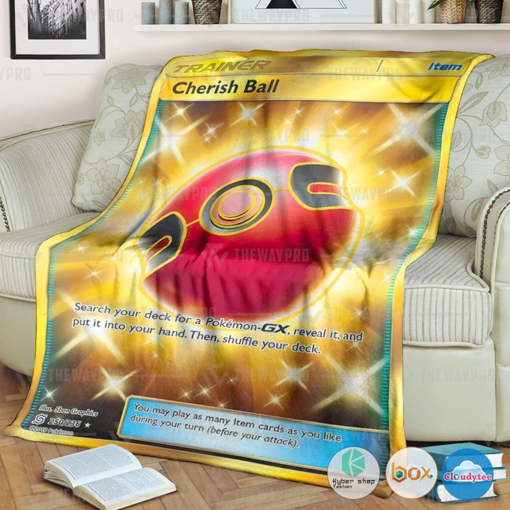 Pokemon Cherish Ball Trainer Blanket