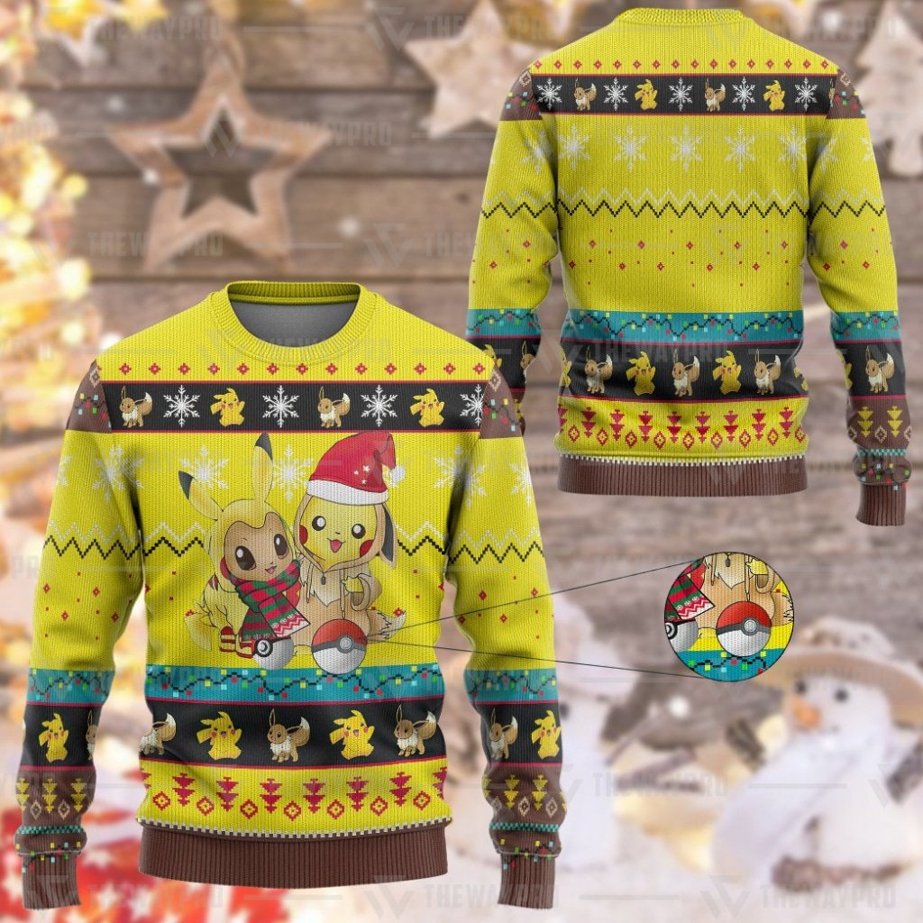 Pokemon Christmas Sweater