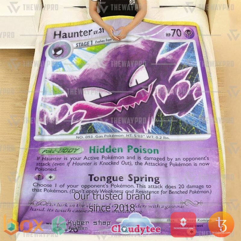 Pokemon Haunter Blanket 2 Pokemon Haunter Blanket 1