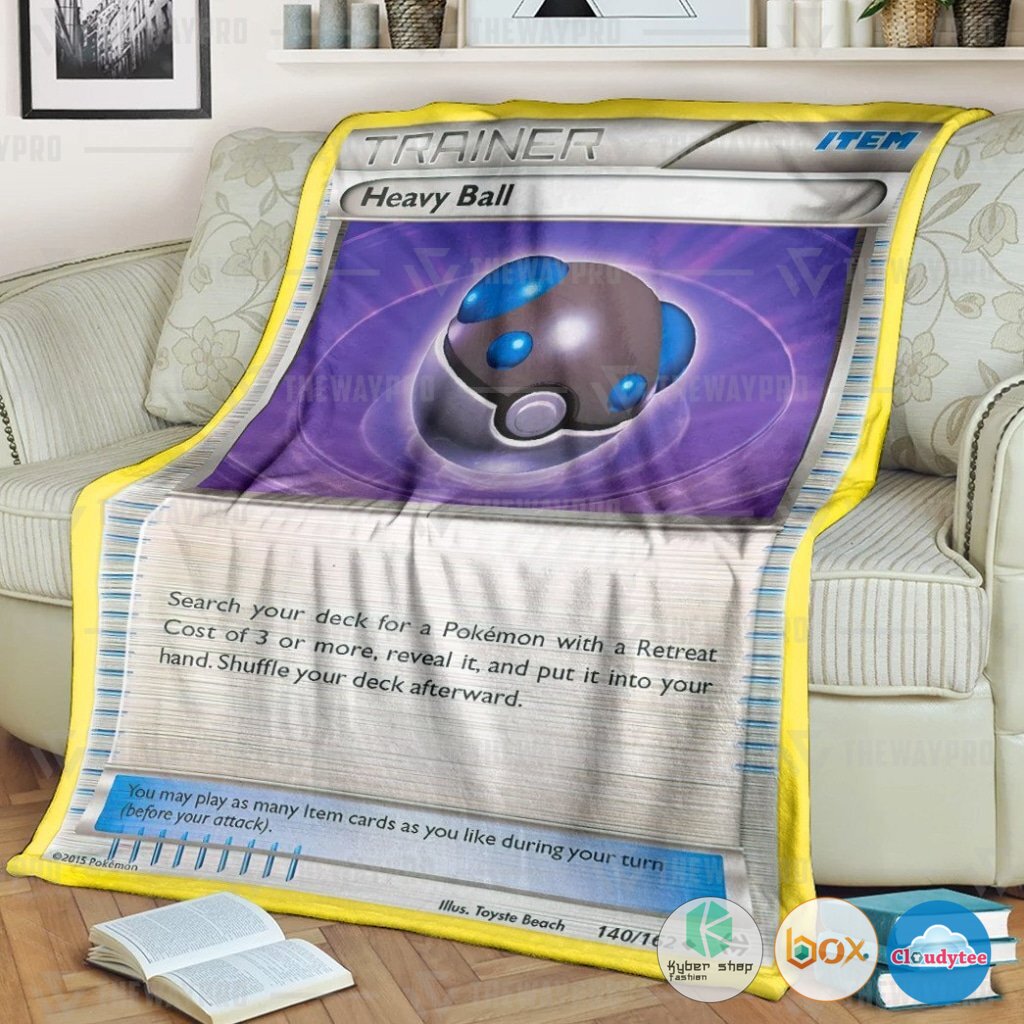 Pokemon Heavy Ball Trainer Blanket