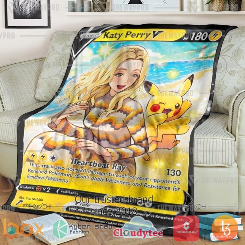 Pokemon KT Pikachu Blanket