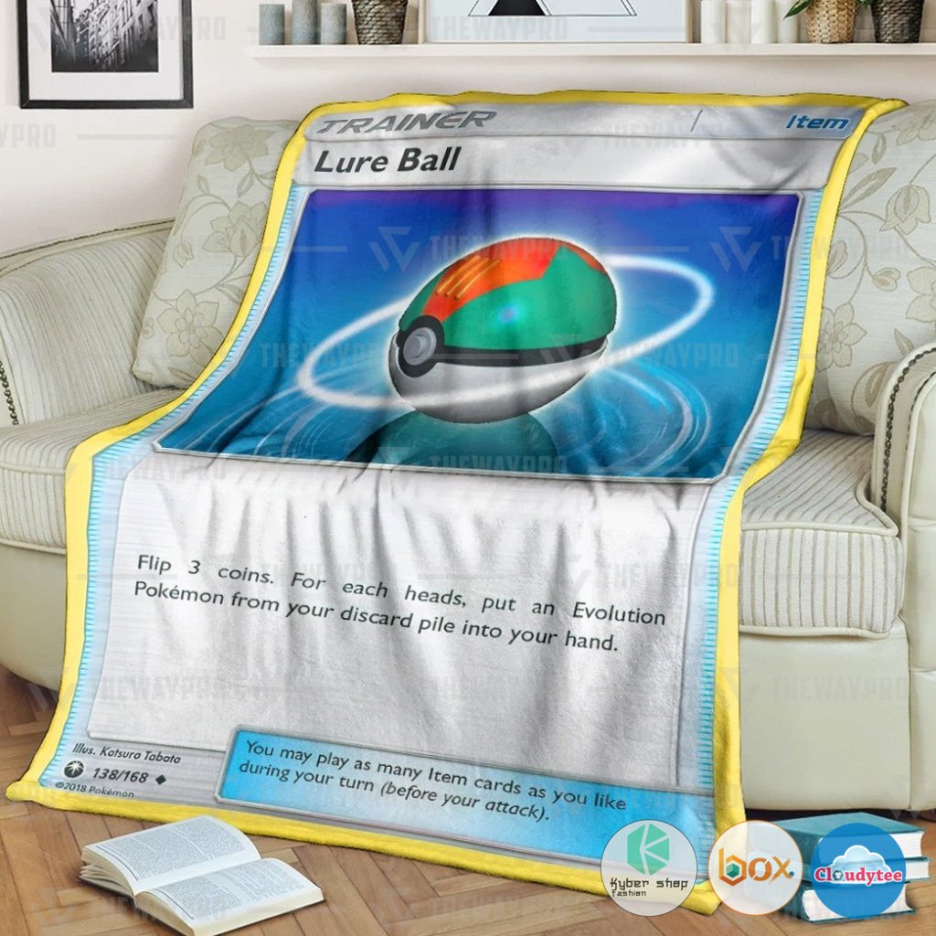 Pokemon Lure Ball Trainer Blanket