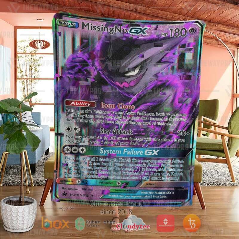 Pokemon Missing No Gengar Blanket 4 Pokemon Missing No Gengar Blanket 1 2 3