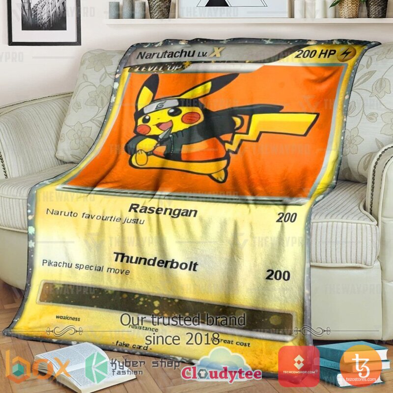 Pokemon Narutachu Blanket