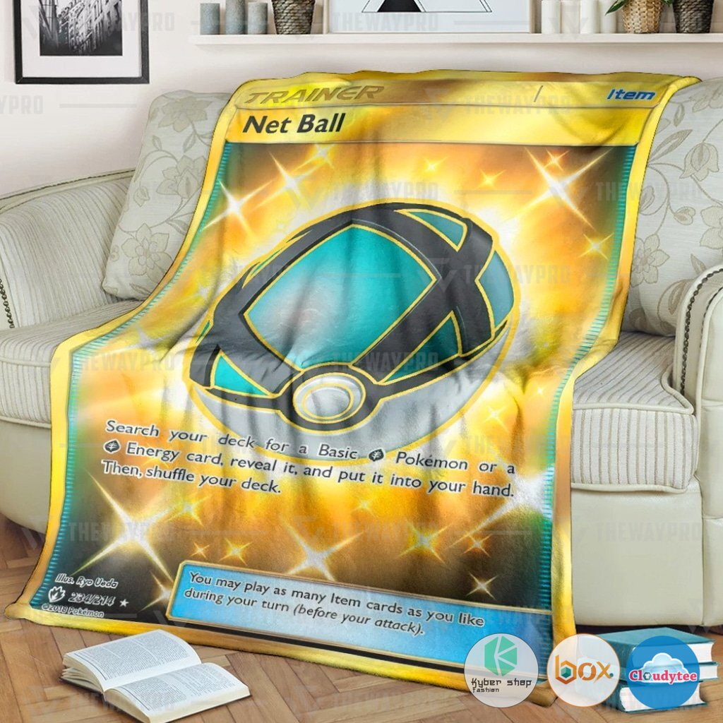 Pokemon Net Ball Trainer Blanket