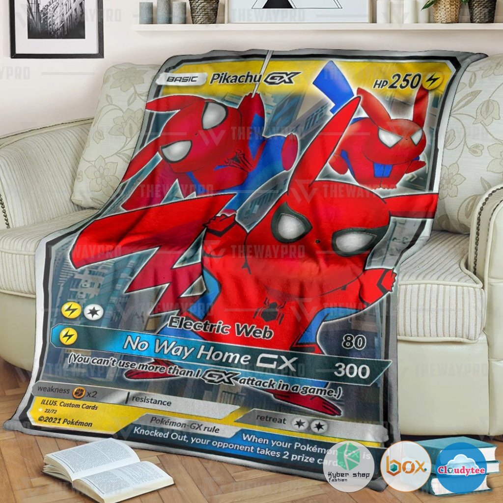Pokemon No Way Home Pikachu Tag Team Blanket 9 Pokemon No Way Home Pikachu Tag Team Blanket