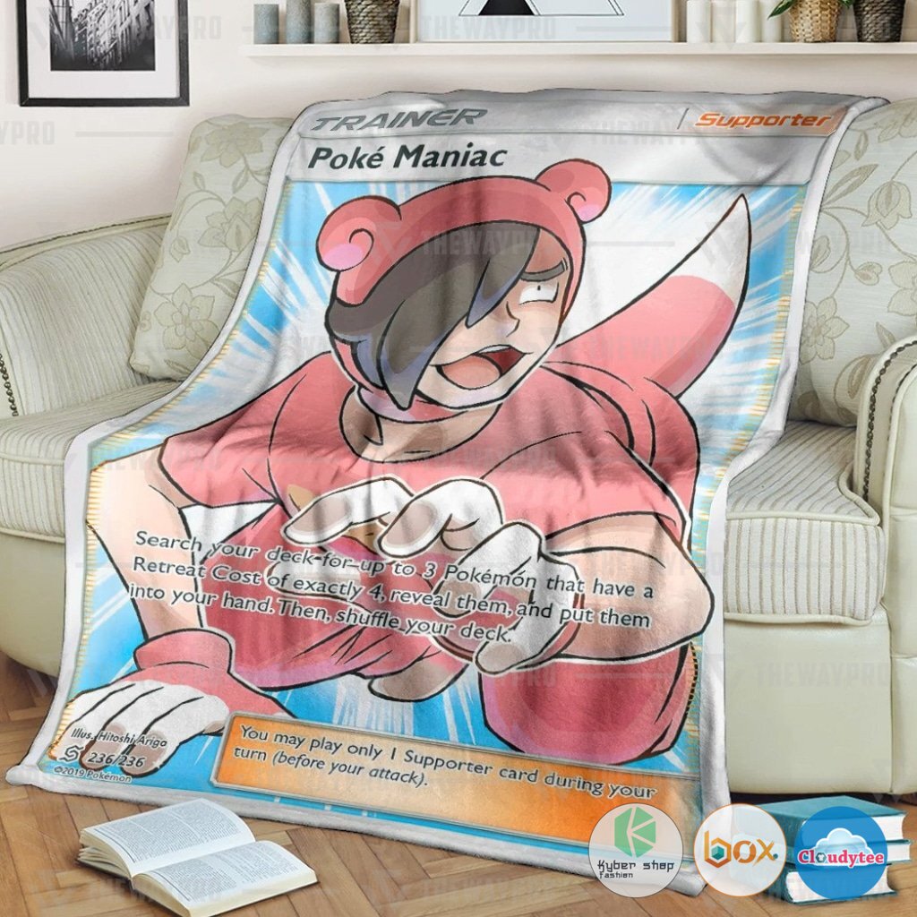 Pokemon Pokemon Maniac Trainer Blanket