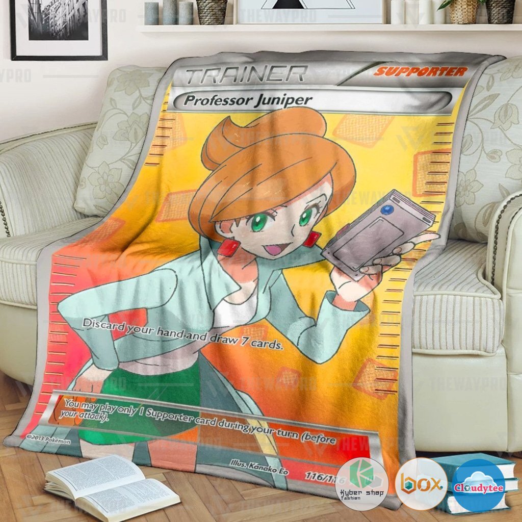 Pokemon Professor Juniper Trainer Blanket