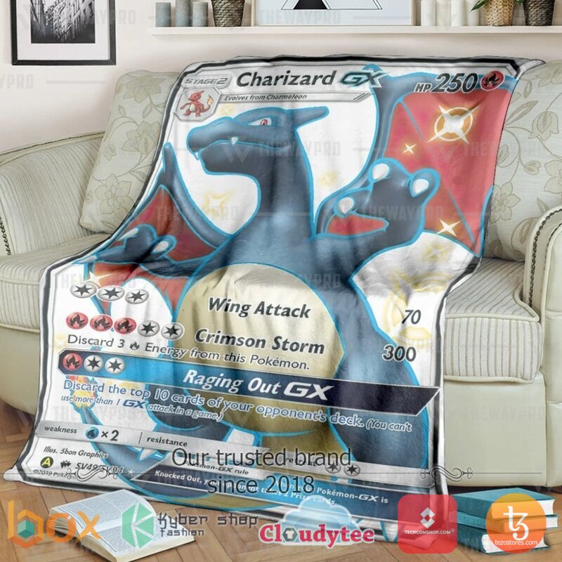Pokemon SV49 Charizard GX Blanket