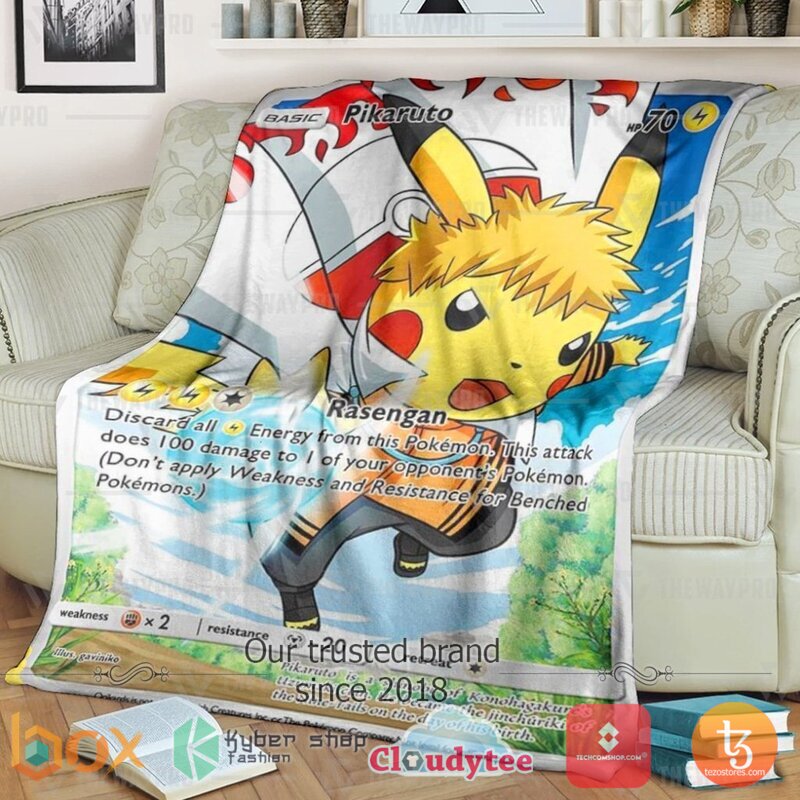 Pokemon The Seventh Hokage Pikaruto Blanket 7 Pokemon The Seventh Hokage Pikaruto Blanket